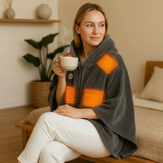 Heated Shawl Blanket